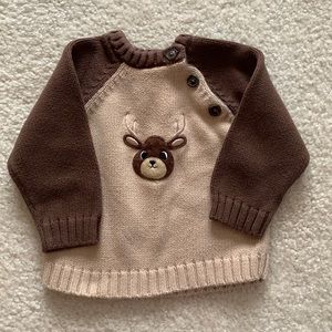 Old Navy reindeer sweater